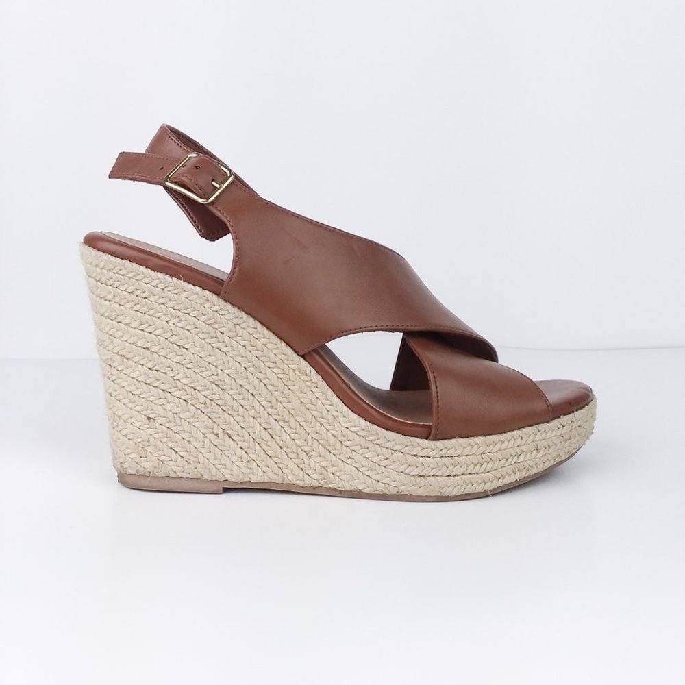 American Eagle Double Strap Platform Espadrilles - image 4